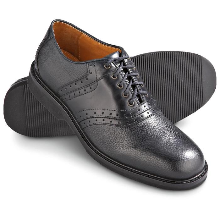 Mens dress saddle shoes