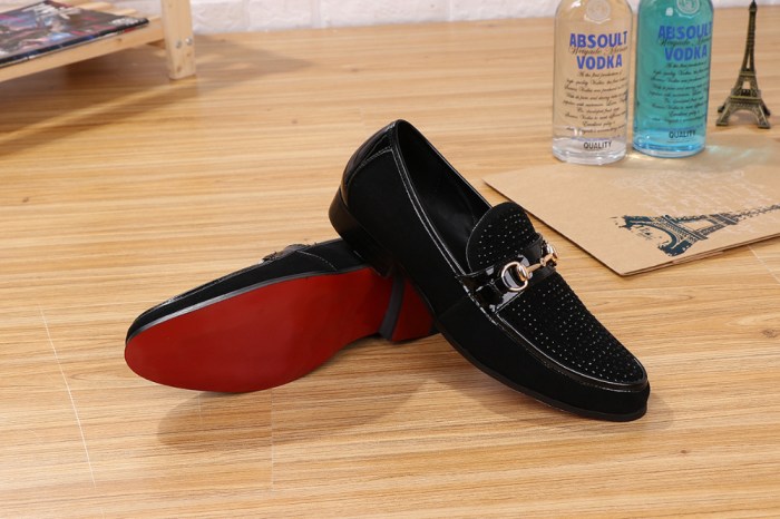 Mens red bottoms dress shoes