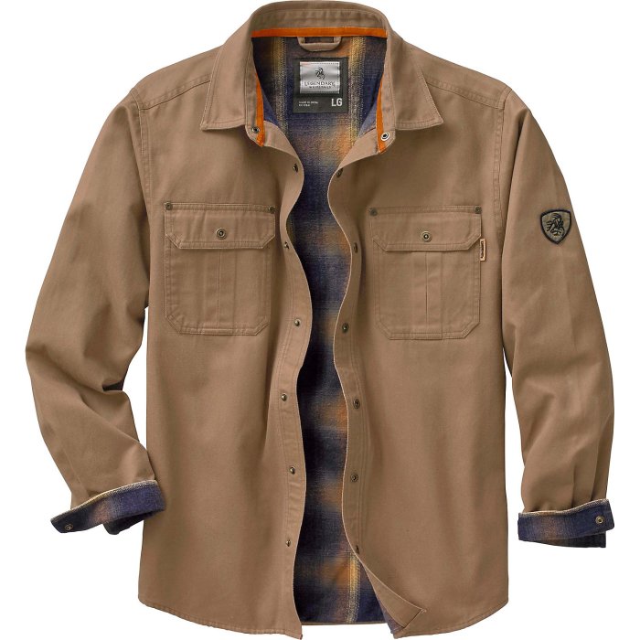 Men's dress shirt jacket