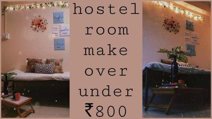 How to decorate hostel room