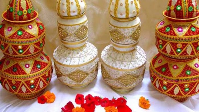 How to make kalash decoration