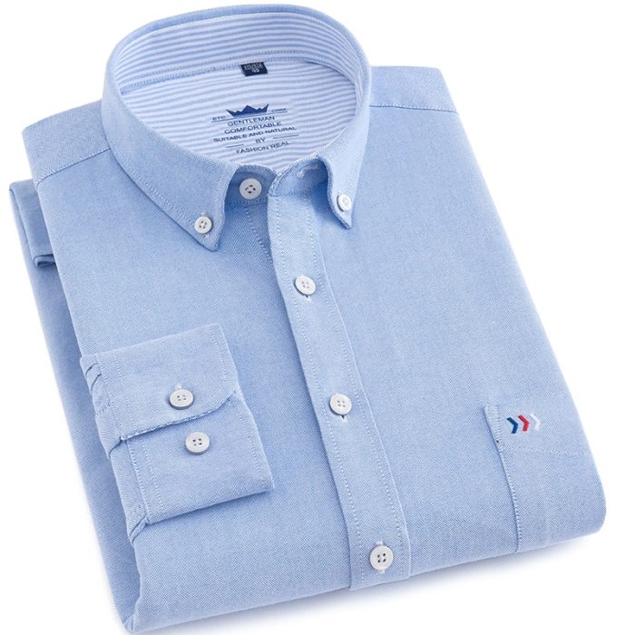 Mens long sleeve dress shirt