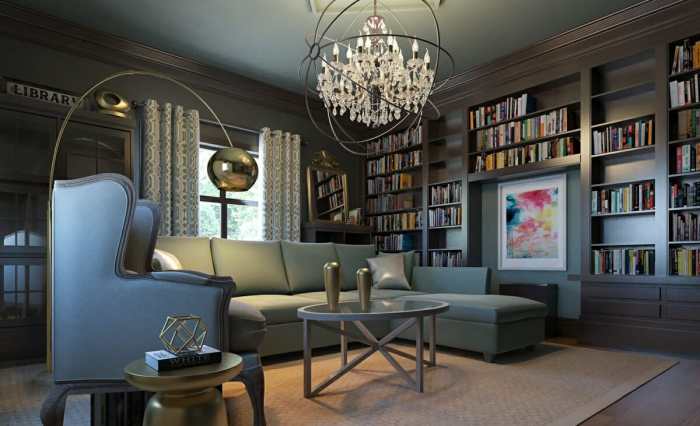 How to decorate reading room