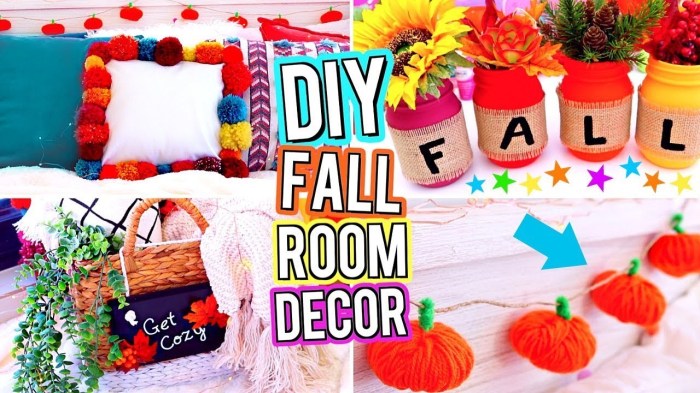 How to decorate your room for fall diy