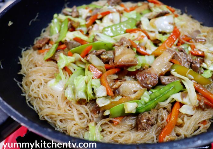 How to cook pancit bihon chinese style